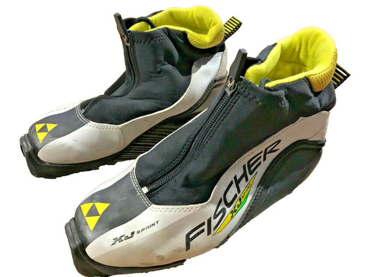 Fischer XJ Sprint Cross Country Ski Boots Classic SNS Profil EU 37 US 5 1529