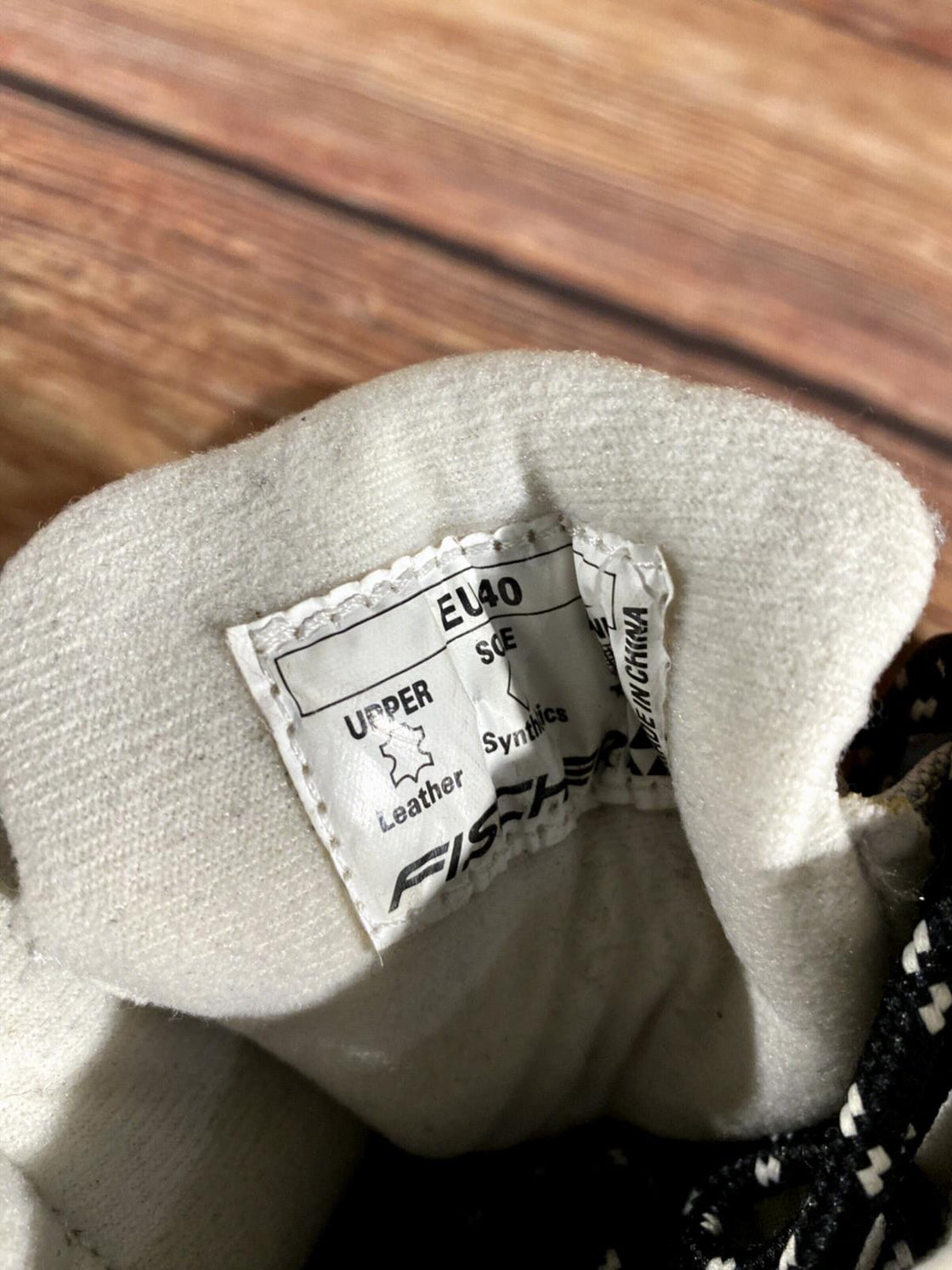 Fischer Nordic Cross Country Ski Boots Size EU40 US7.5 NNN 1546