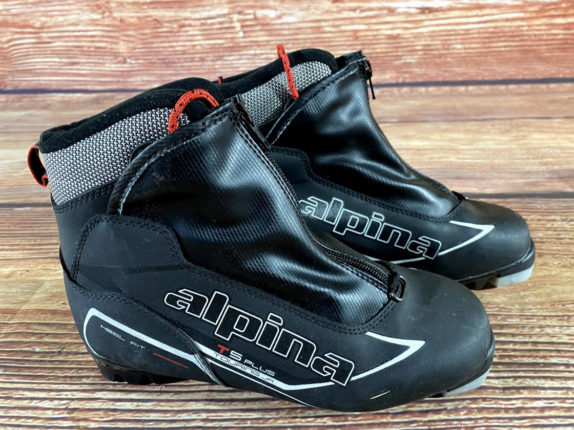 Alpina T5 Plus Nordic Cross Country Ski Boots Size EU38 US6 for NNN 2847