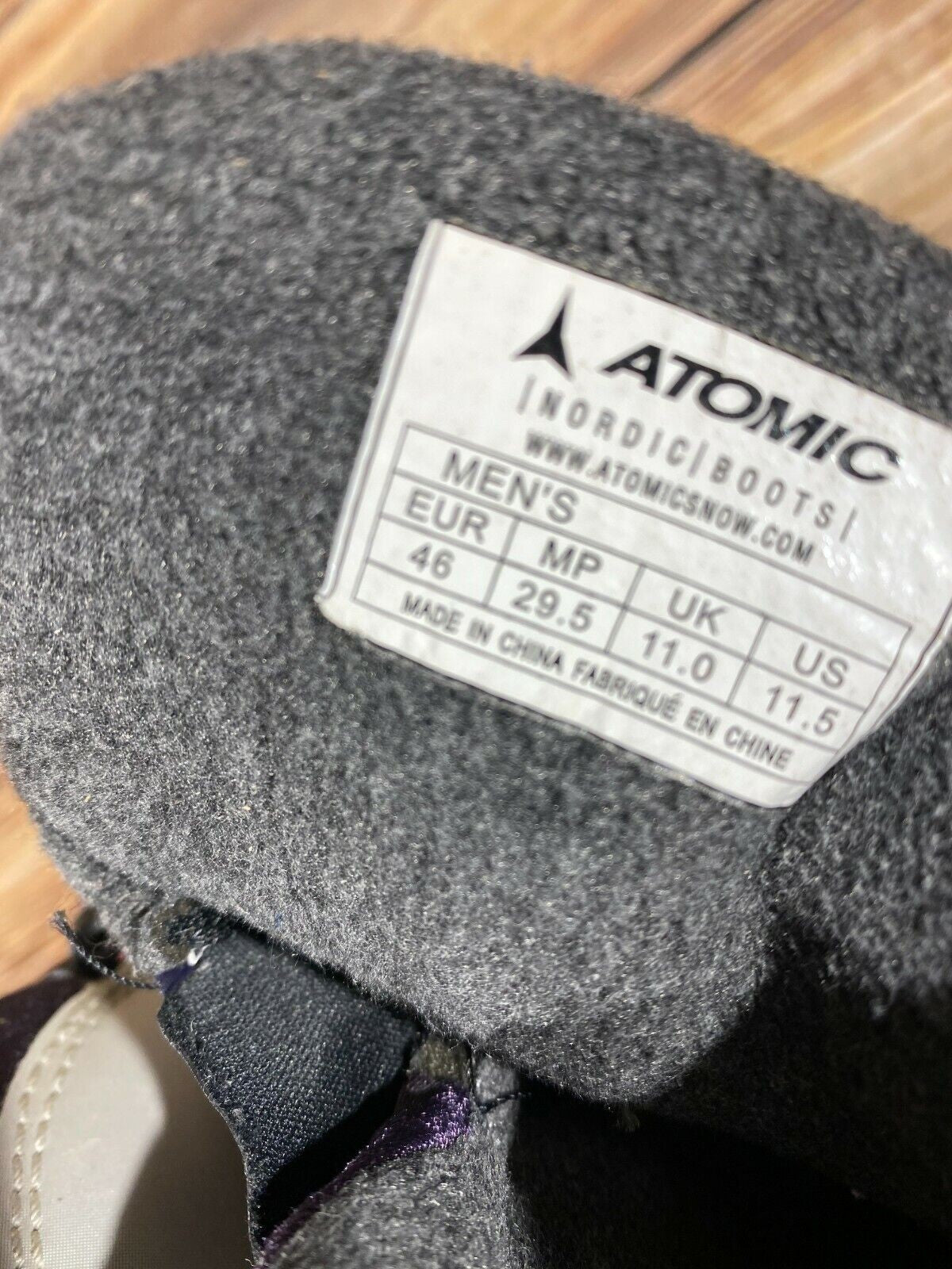 Atomic TX20 Cross Country Ski Boots Classic NNN EU 46 US 11.5 295mm 2440