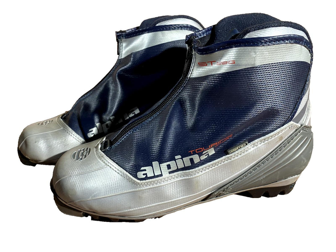 Alpina ST28G Nordic Cross Country Ski Boots Size EU41 US8 for NNN 3162