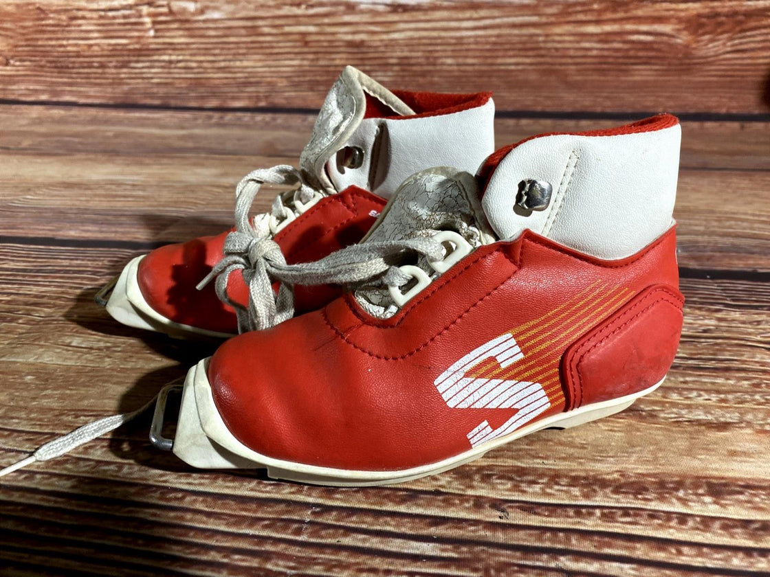 Salomon Nordic Cross Country Ski Boots Kids EU29 US11 for SNS Old Bindings 1211