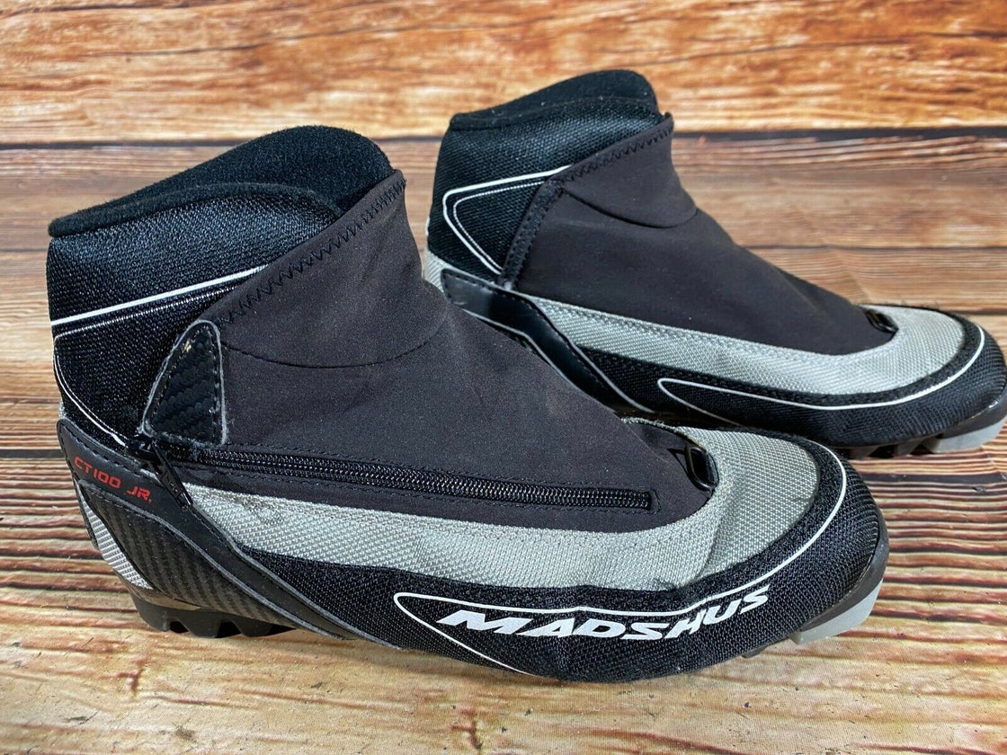 Madshus CT100 Jr Cross Country Ski Boots Size EU37 US5 NNN Rottefella 2623