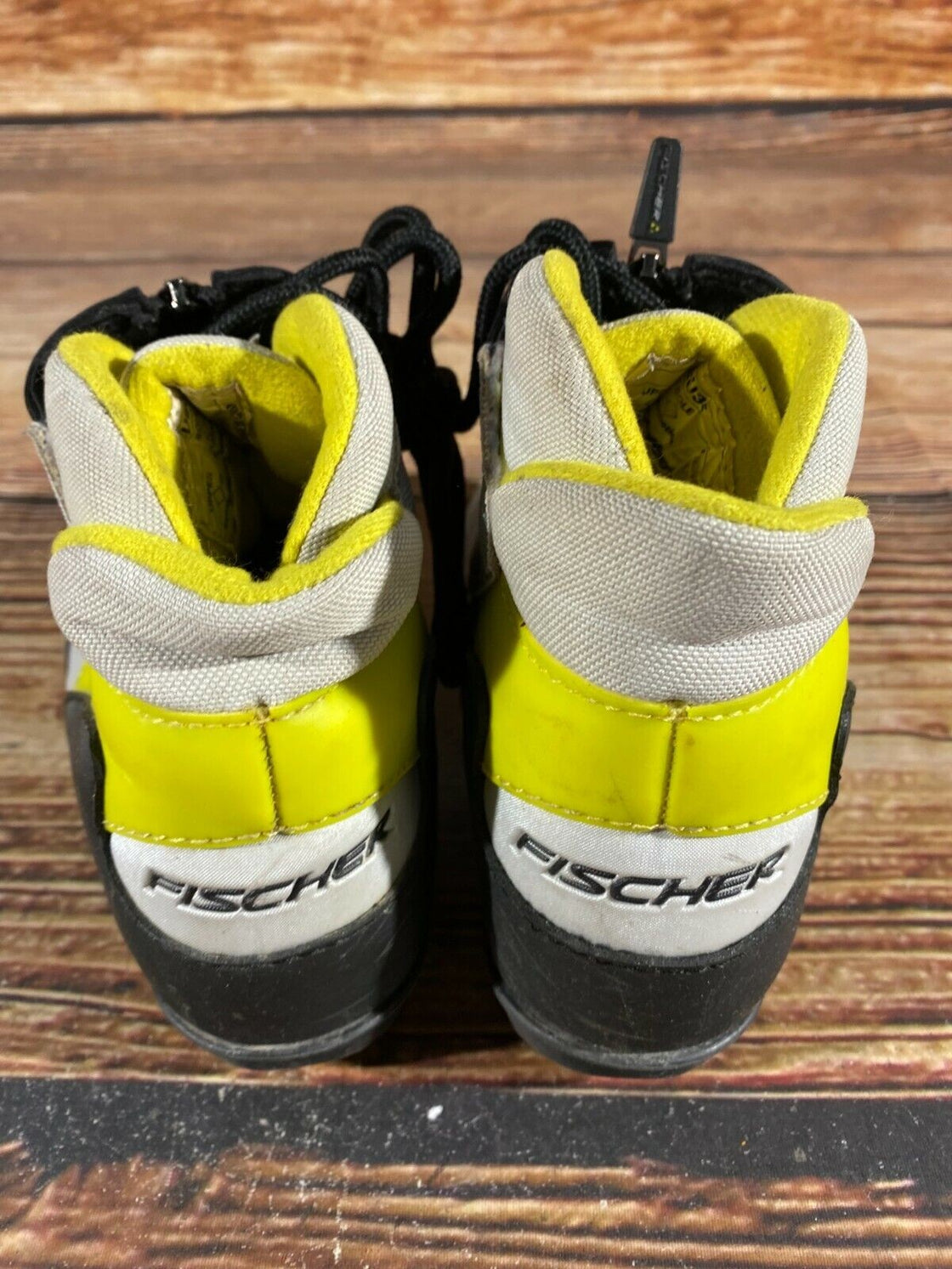 Fischer XJ Sprint Kids Nordic Cross Country Ski Boots Size EU35 SNS Profil F-162