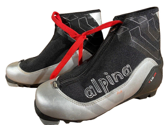 Alpina T10jr Cross Country Ski Boots Classic NNN EU 37 US 5.5 242mm 990