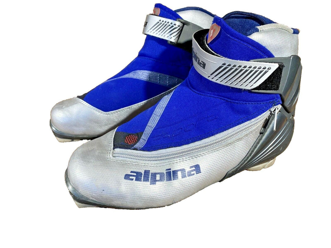 Alpina SP25 Nordic Cross Country Ski Boots Size EU38 US6 for NNN 3082