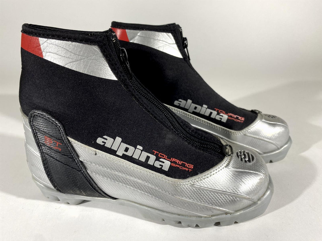 Alpina ST10jr Nordic Cross Country Ski Boots Size EU36 US4.5 NNN 3099