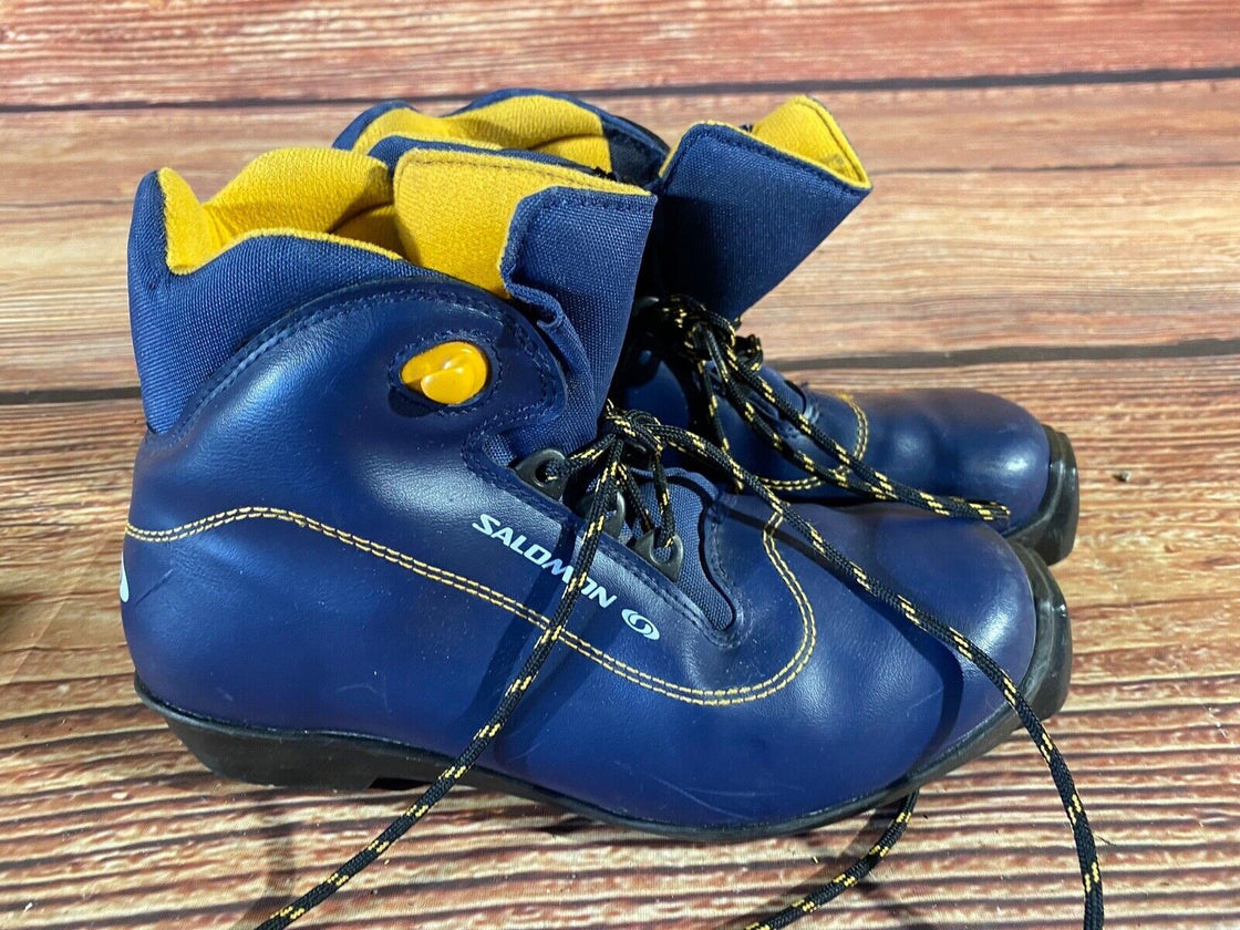 Salomon Nordic Cross Country Ski Boots Size EU38 US5.5 SNS Profil 2113