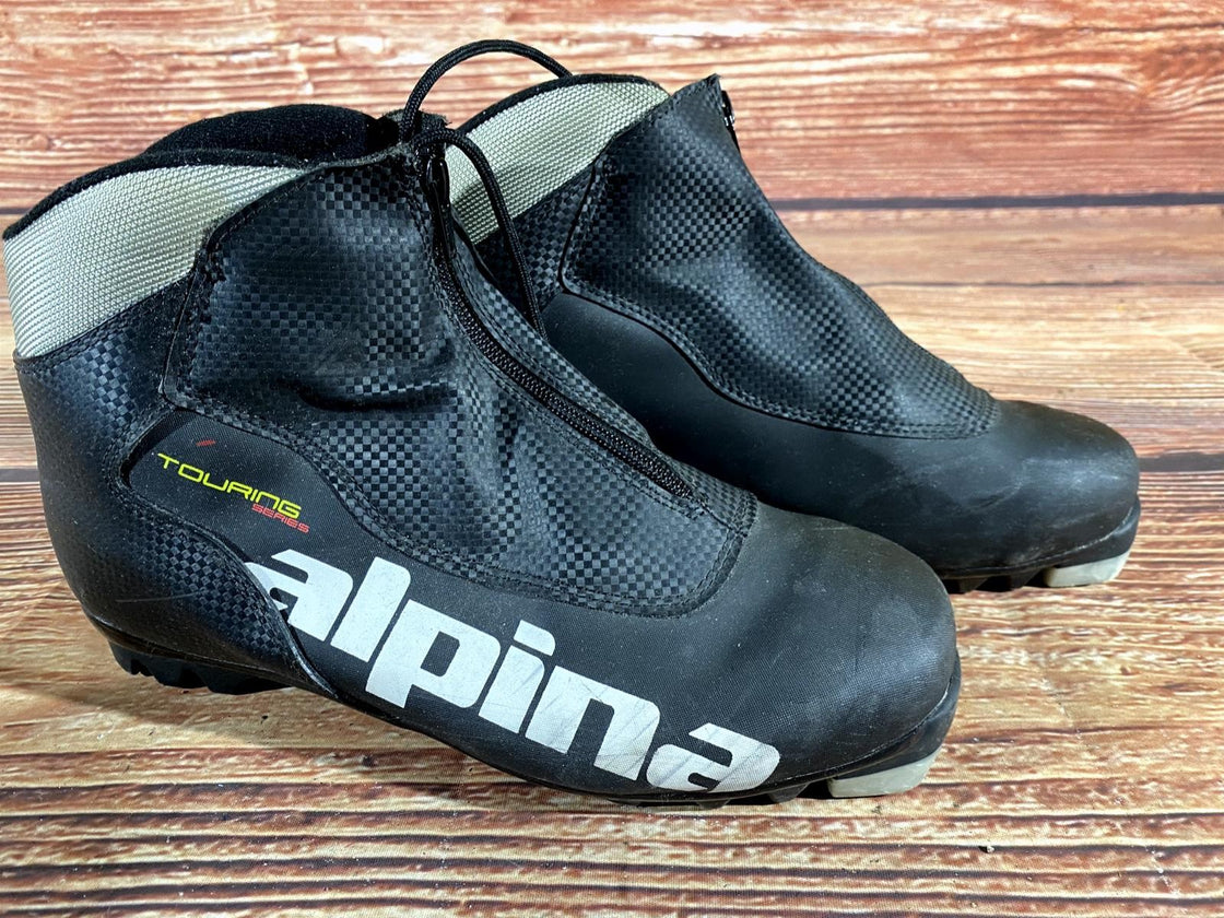 Alpina Touring Nordic Cross Country Ski Boots Size EU43 US9.5 for NNN 3010