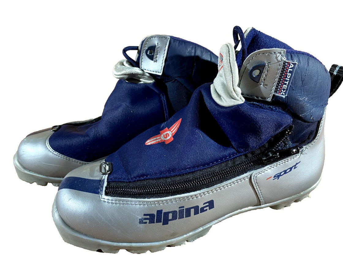 Alpina 311 Nordic Cross Country Ski Boots Size EU38 US6 for NNN 2938
