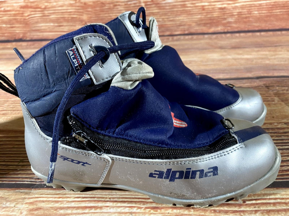 Alpina 311 Nordic Cross Country Ski Boots Size EU38 US6 for NNN 2938