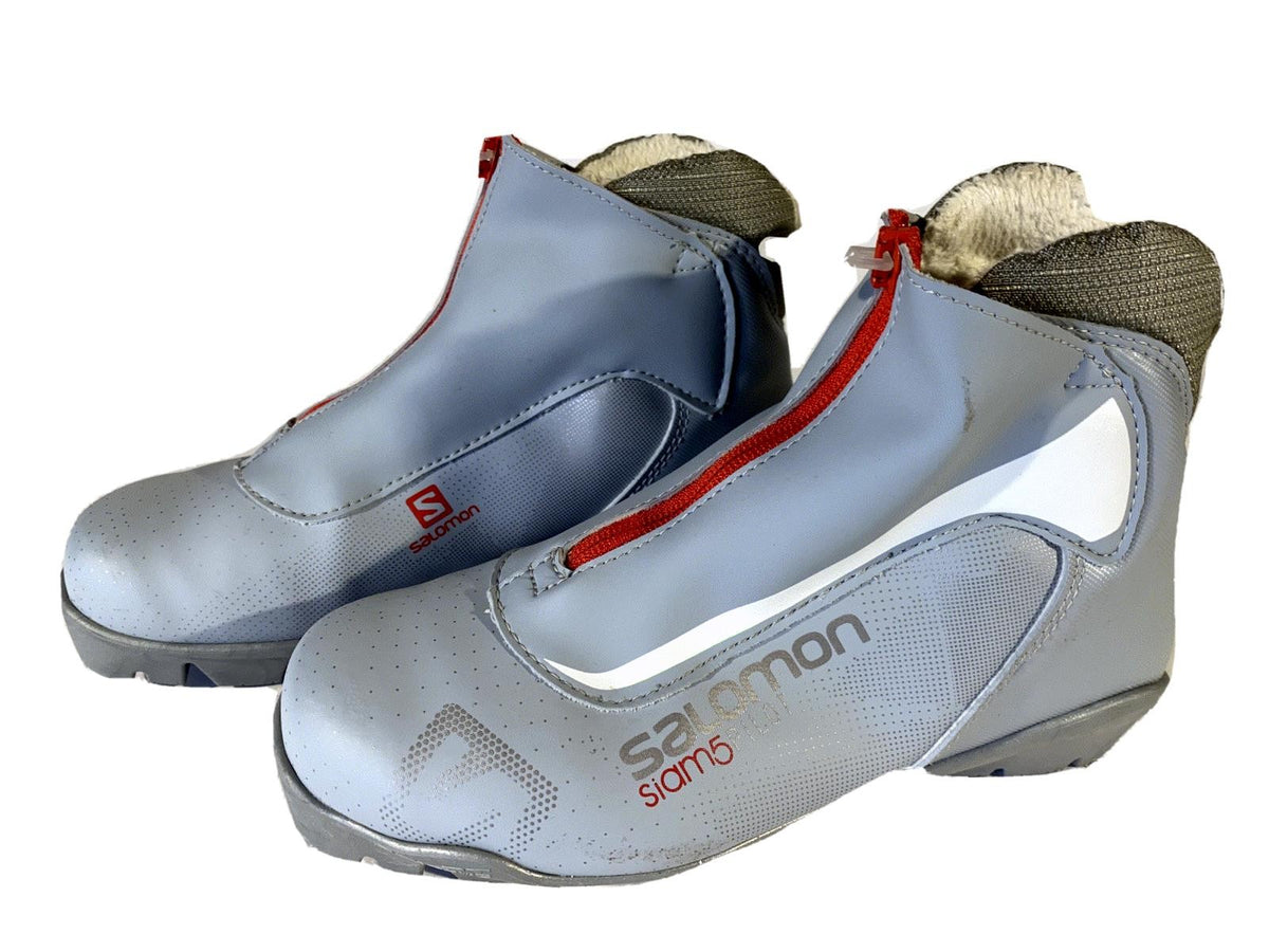 Salomon Siam 5 Cross Country Ski Boots Classic SNS Pilot EU 36 US 5 220mm 2124