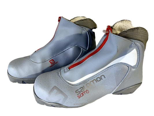 Salomon Siam 5 Cross Country Ski Boots Classic SNS Pilot EU 36 US 5 220mm 2124