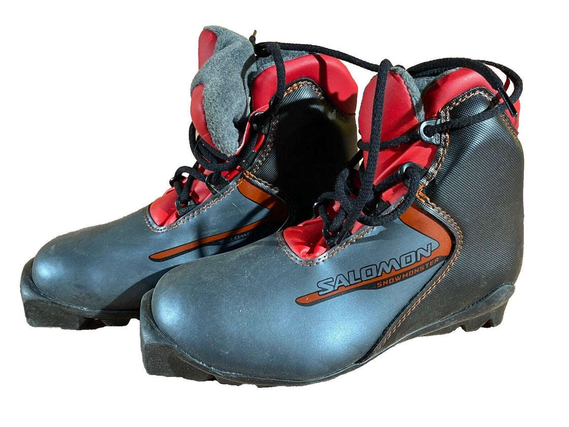 Salomon Snow Monster Nordic Cross Country Ski Boots EU35.5 US3.5 SNS Profil 2347