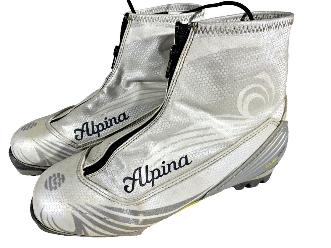 Alpina EVE20S Nordic Cross Country Ski Boots Size EU39 US7 for NNN 2970