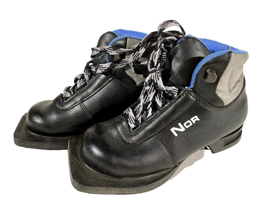 Nor Cross Country Ski Boots Backcountry 75mm NN EU 31 US 13 Vintage 185mm 1723