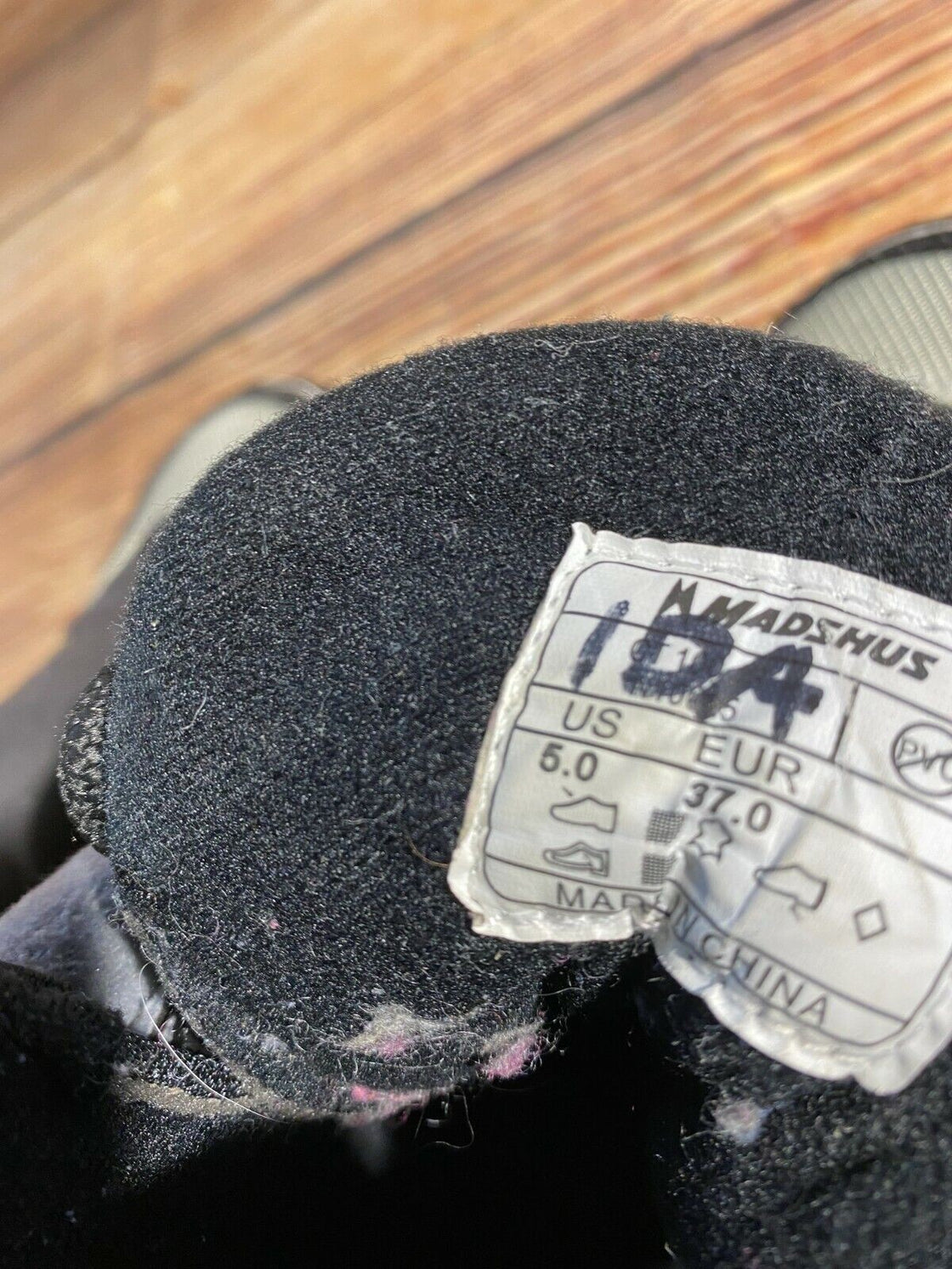 Madshus CT100 Jr Cross Country Ski Boots Size EU37 US5 for NNN 2661