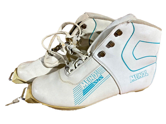 Meindl Cross Country Ski Boots Classic SNS Profil EU 40 US 7.5 Vintage 1206