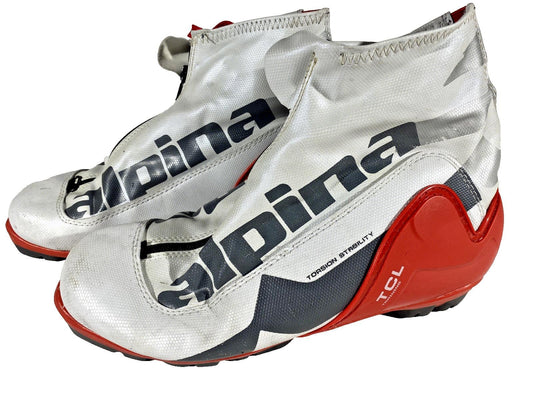 Alpina TCL Racing Cross Country Ski Boots Classic NNN EU 42 US 9 274mm 1061