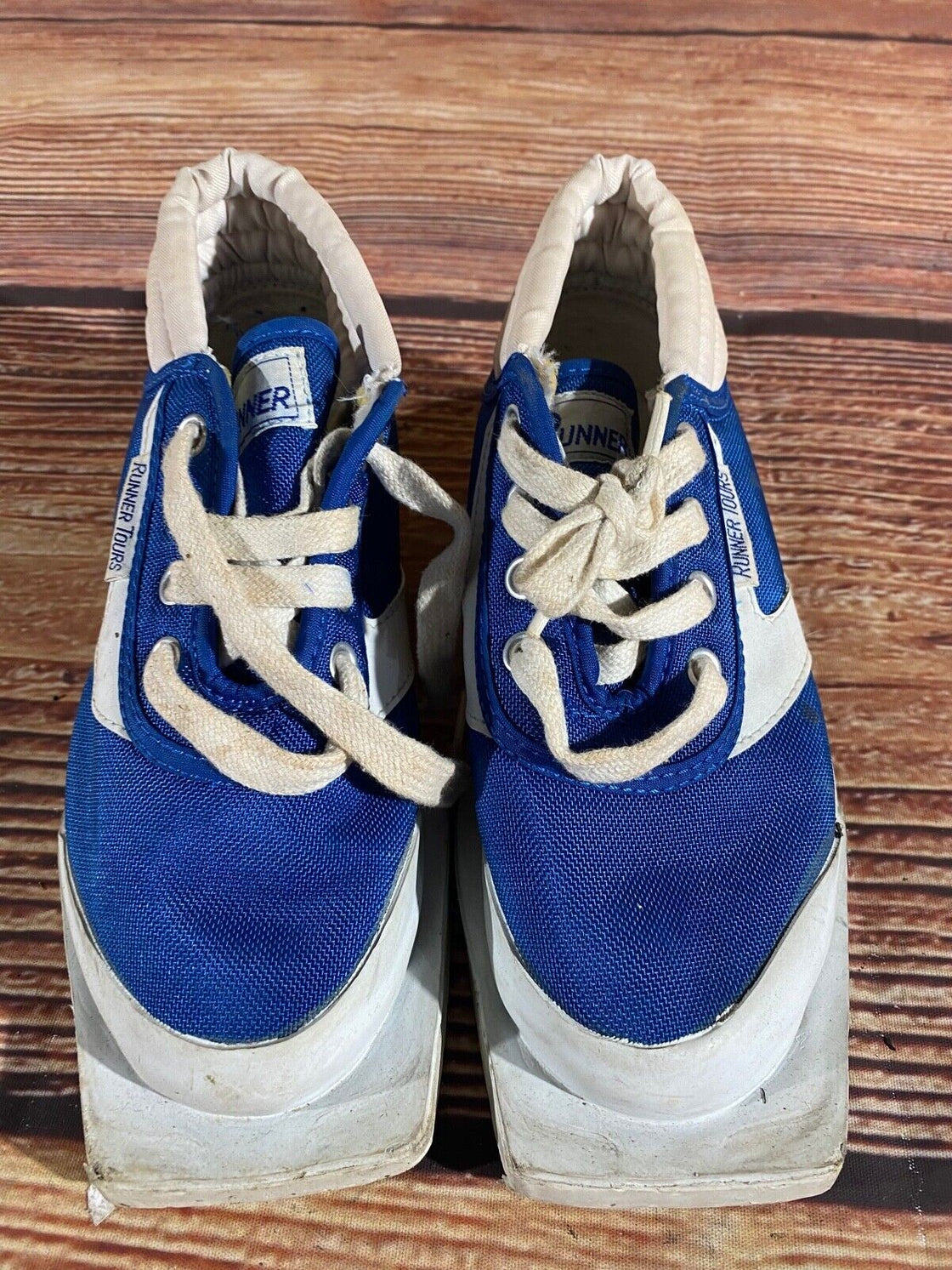 Runner Tours Vintage Nordic Cross Country Ski Boots EU35 US3 for NN 75mm 1740
