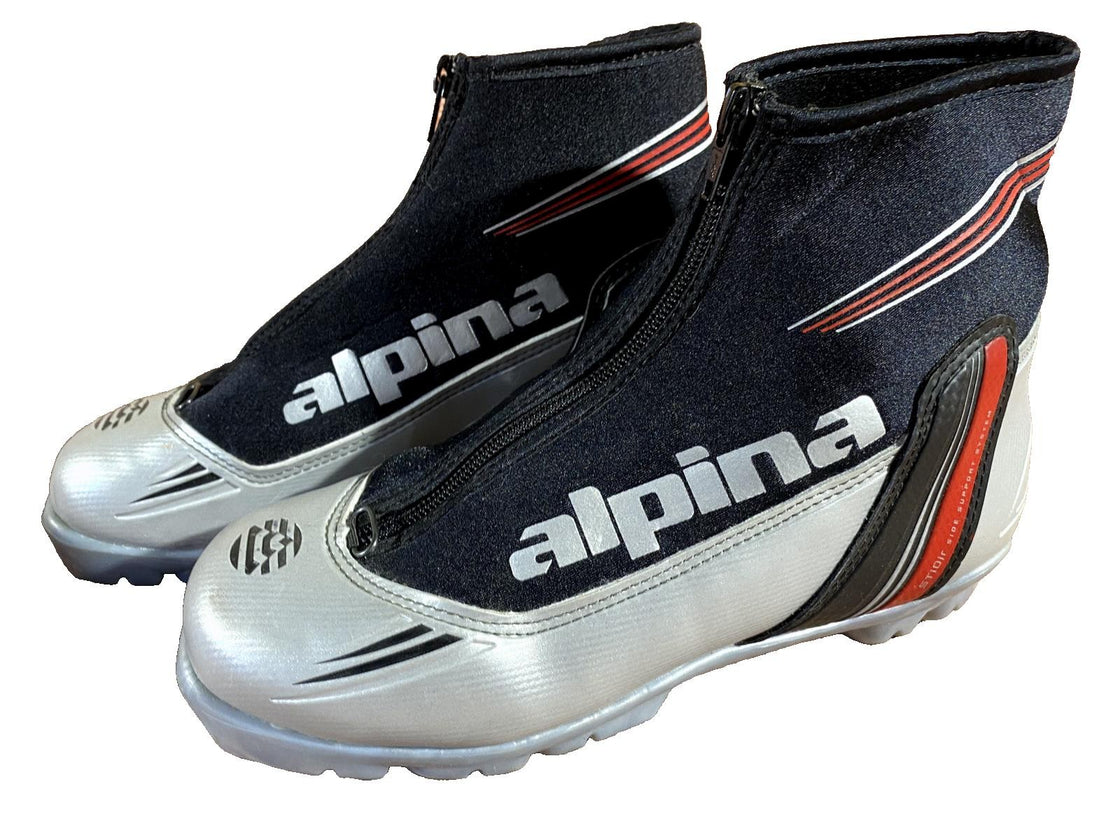 Alpina ST10 Nordic Cross Country Ski Boots Size EU38 US6 for NNN 855