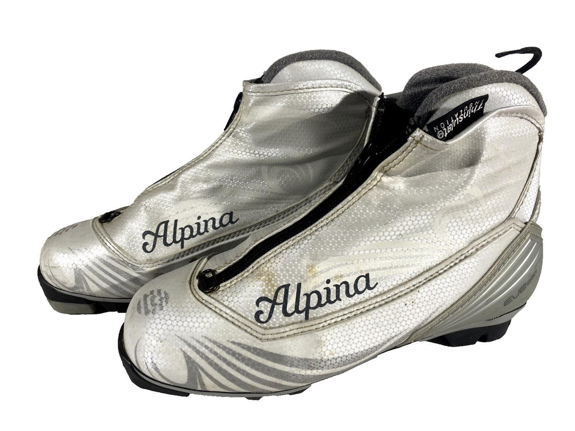 Alpina EVE25T Nordic Cross Country Ski Boots Size EU37 US6 for NNN 629