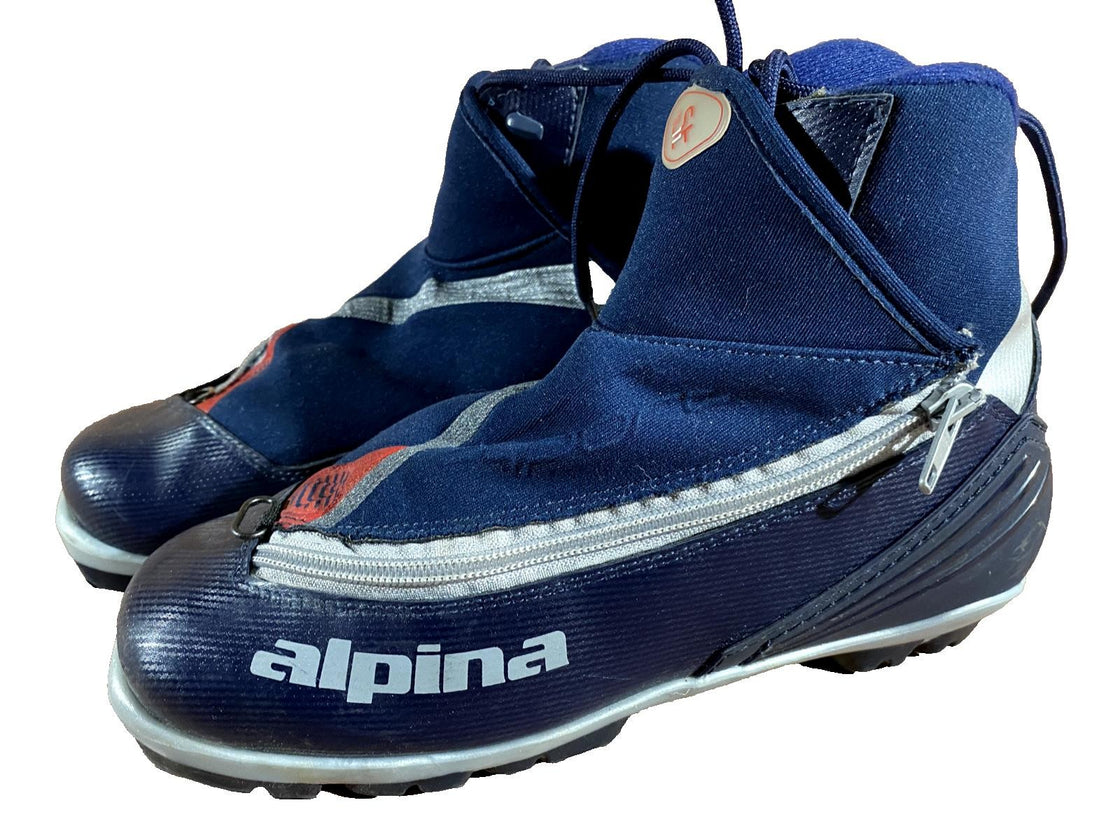 Alpina ST11 Nordic Cross Country Ski Boots Size EU39 US7 for NNN 3172
