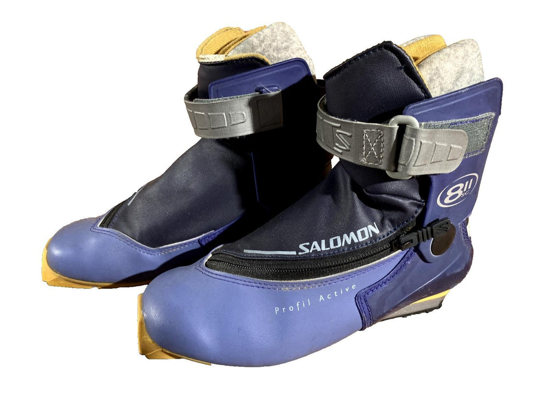 Salomon 811 SC Nordic Cross Country Ski Boots Size EU38 US6 SNS Profil 2006