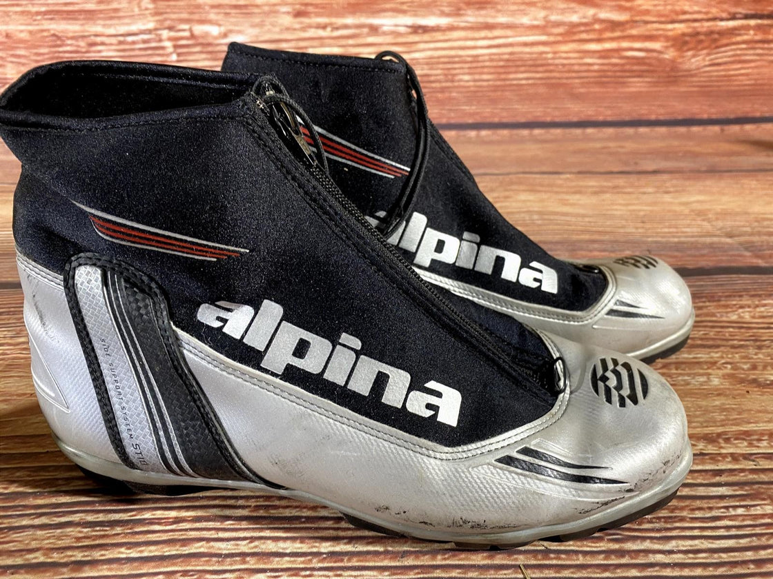 Alpina ST10 Nordic Cross Country Ski Boots Size EU45 US11.5 for NNN 2822