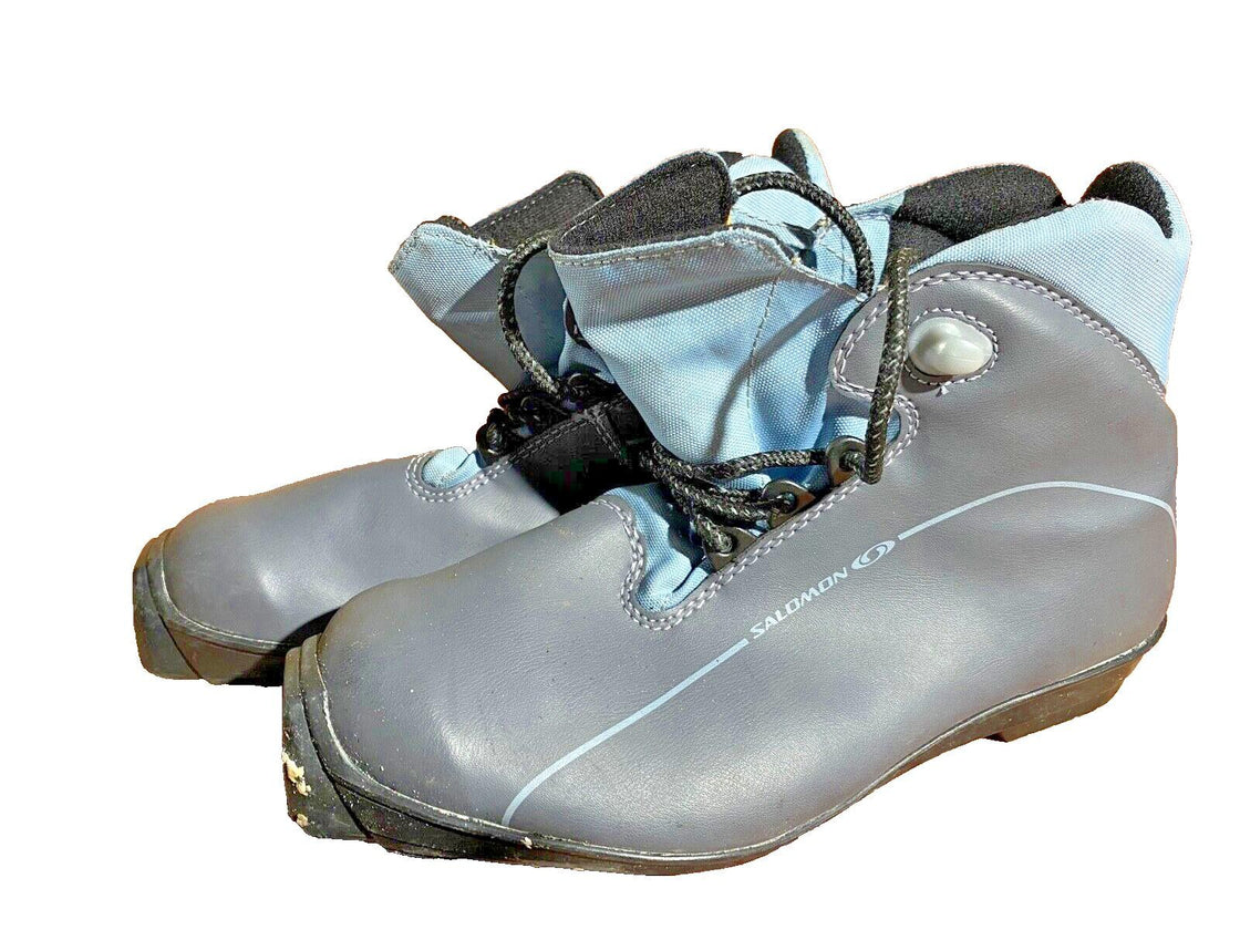 Salomon Nordic Cross Country Ski Boots Size EU38 US5.5 SNS Profil 2196