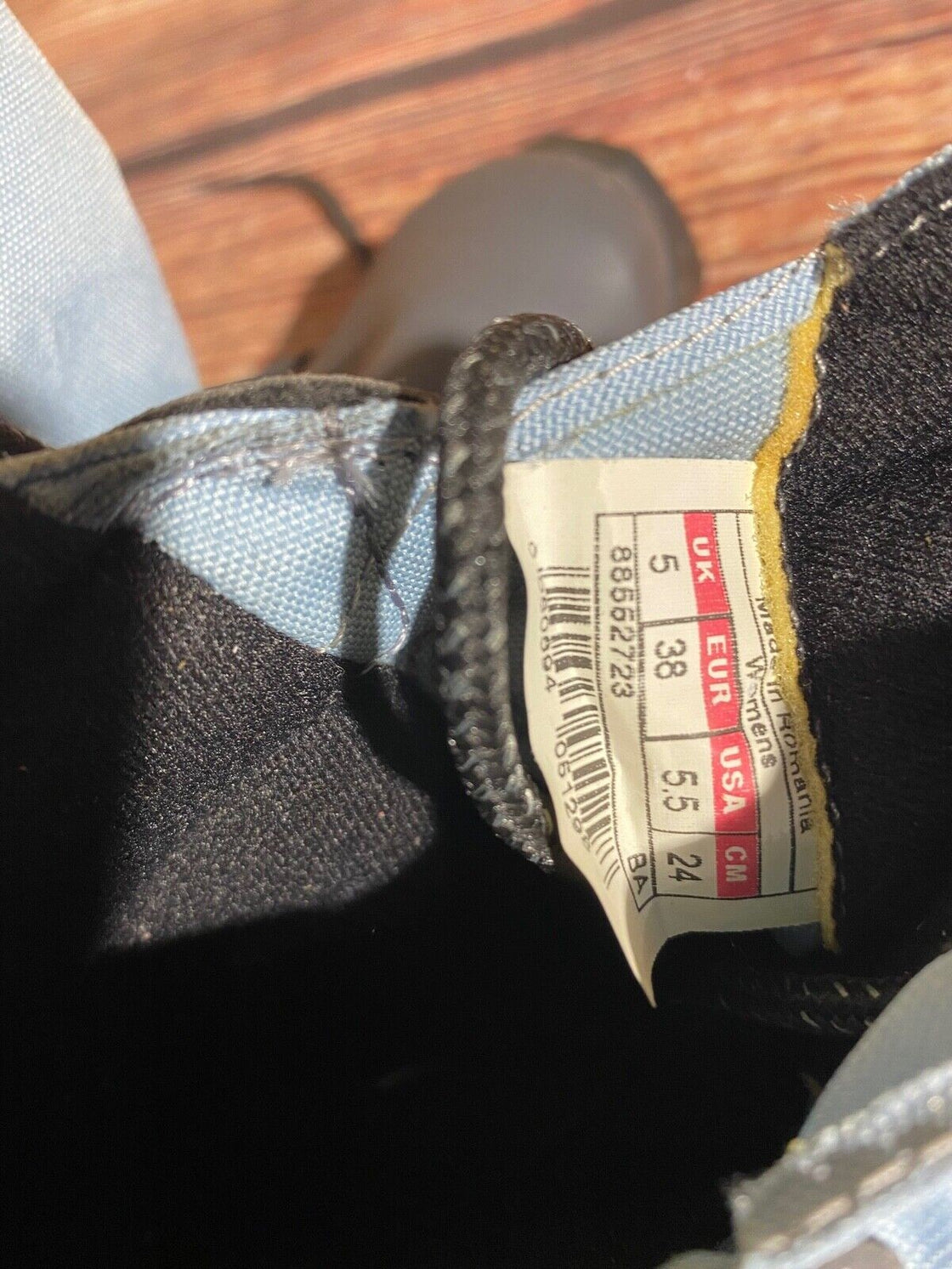 Salomon Nordic Cross Country Ski Boots Size EU38 US5.5 SNS Profil 2196