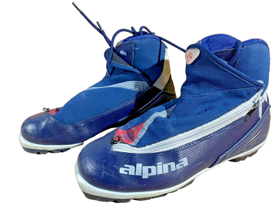 Alpina ST11 Nordic Cross Country Ski Boots Size EU40 for NNN bindings 3160