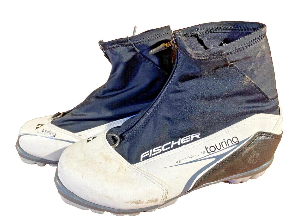 Fischer Style Touring Nordic Cross Country Ski Boots Size EU38 US6 NNN 1286