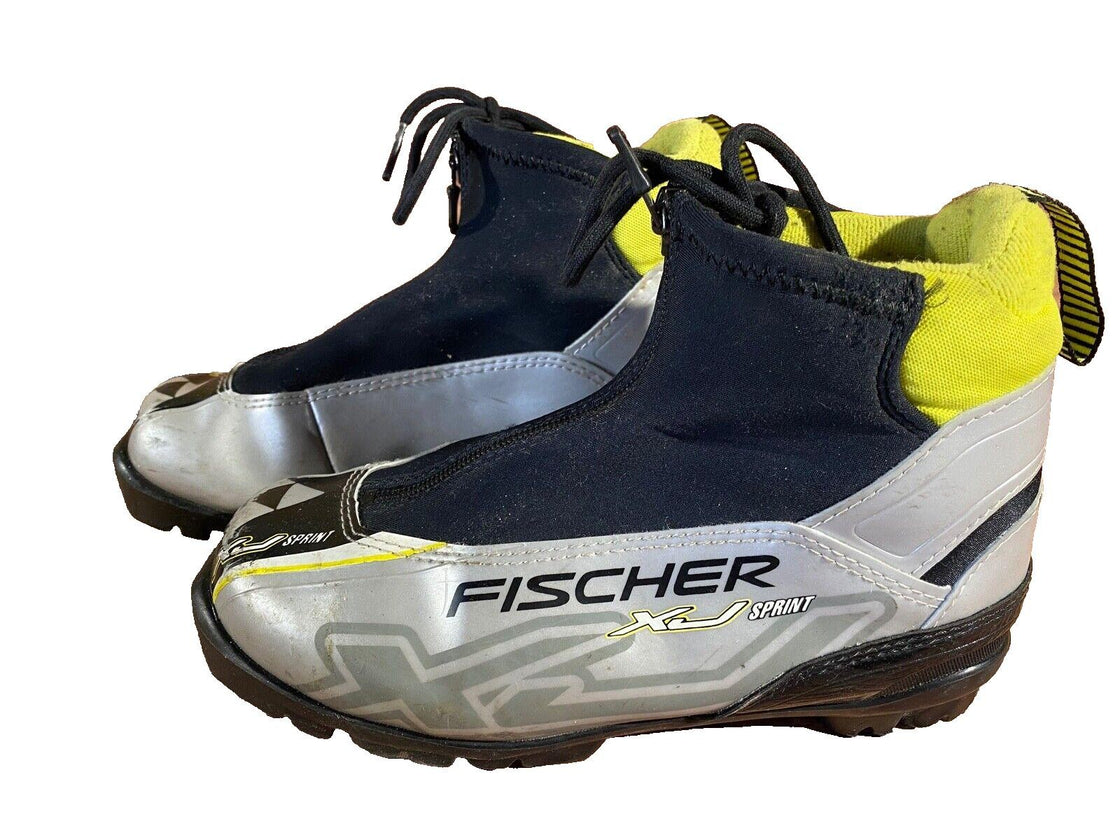 Fischer XJ Sprint Nordic Cross Country Ski Boots Size EU37 US5.5 NNN 1435