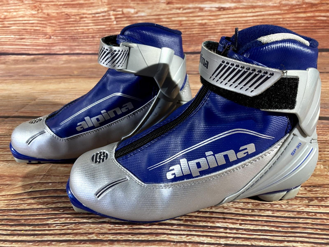 Alpina SP30 Nordic Cross Country Ski Boots Size EU40 US7.5 for NNN 2866