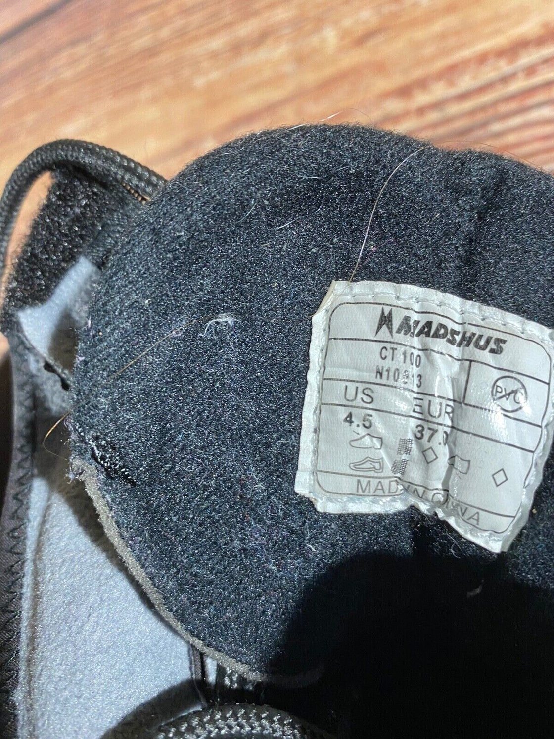 Madshus CT100 Nordic Cross Country Ski Boots EU37 US4.5 NNN 2660