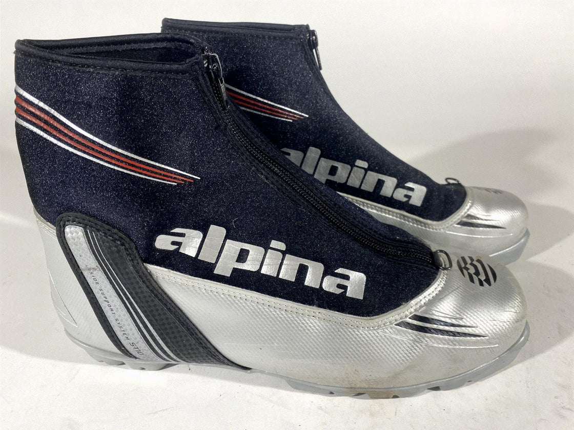 Alpina ST10 Nordic Cross Country Ski Boots Size EU44 US10.5 for NNN 3115