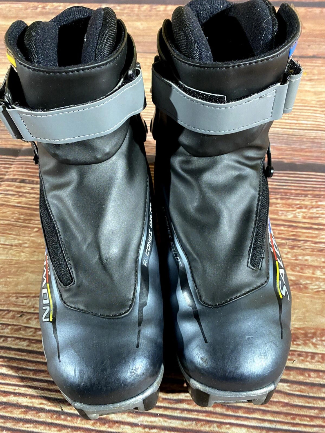 SALOMON R Combi Nordic Cross Country Ski Boots Size EU37 1/3 US5 SNS Pilot 2401