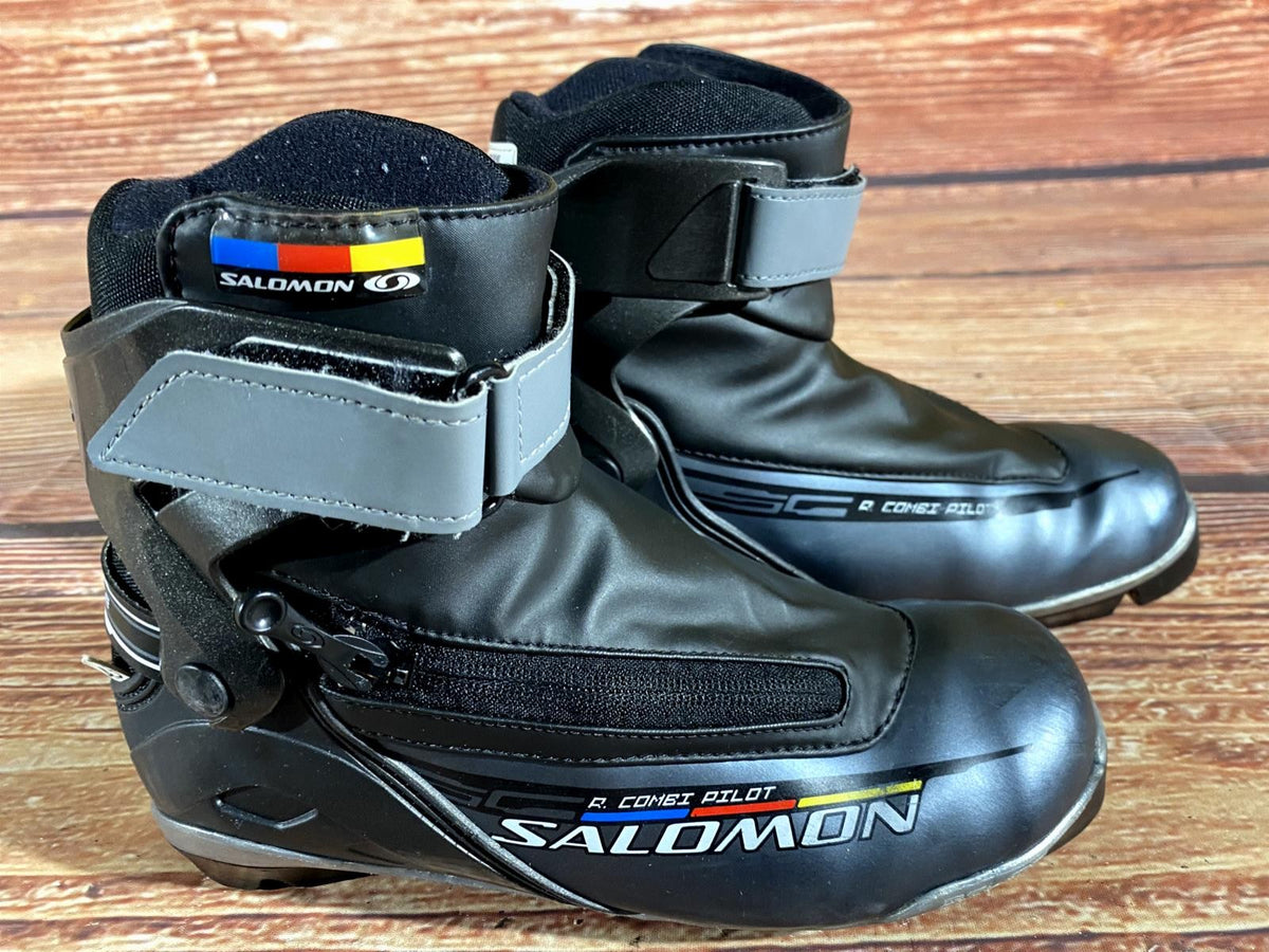 Salomon R Combi Cross Country Ski Boots Combi SNS Pilot EU 37.5 US 5 230mm 2401