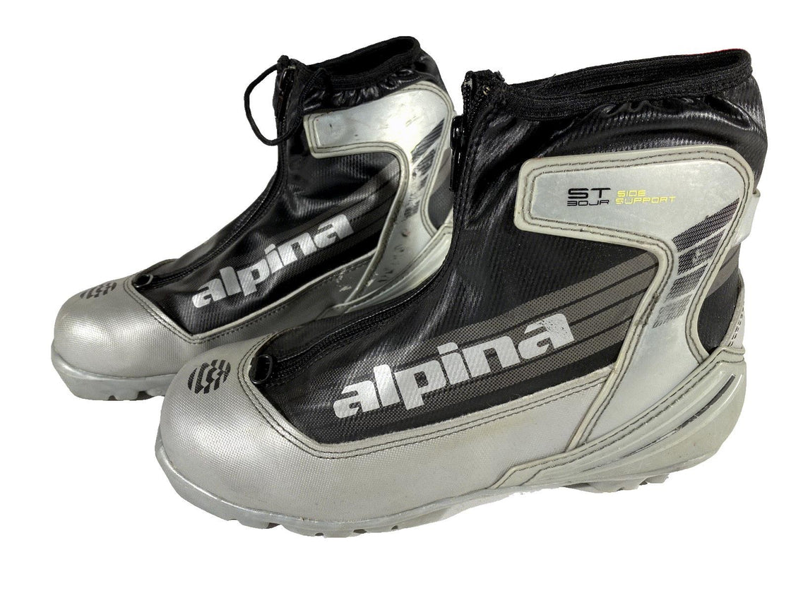 Alpina ST30jr Nordic Cross Country Ski Boots Size EU39 US7 for NNN 3005