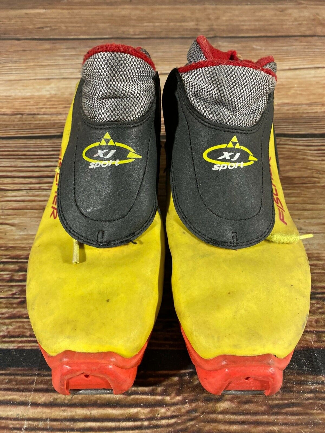 Fischer XJ Sport Kids Nordic Cross Country Ski Boots Size EU35 SNS Profil F-167