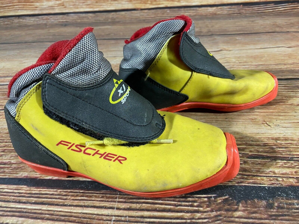 Fischer XJ Sport Cross Country Ski Boots Classic SNS Profil EU 35 US 3.5 F-167