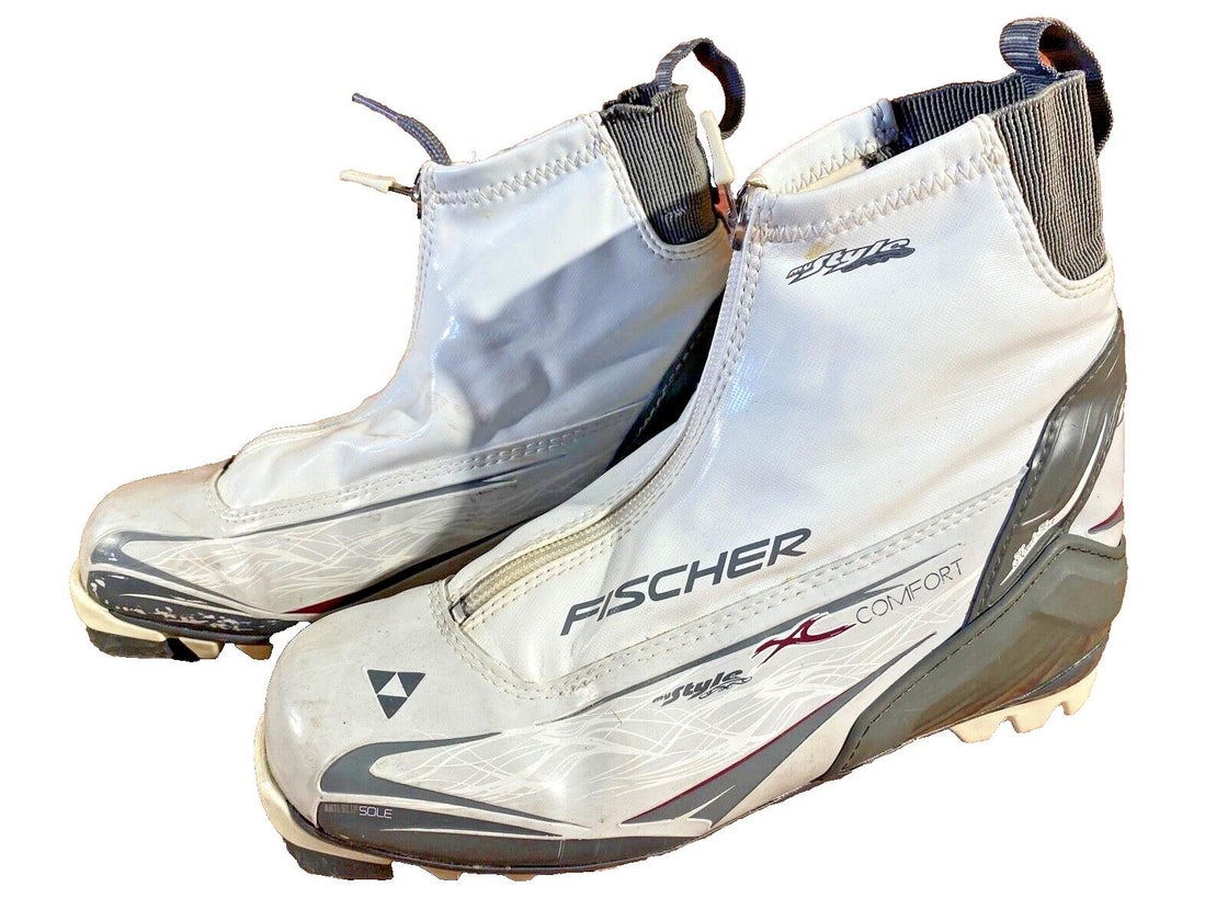 Fischer XC Comfort Nordic Cross Country Ski Boots Size EU39 US7 NNN 1432