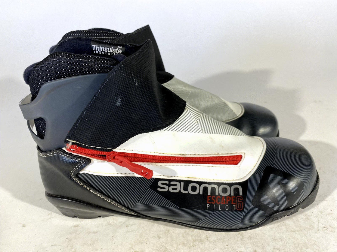 SALOMON Escape 6 Nordic Cross Country Ski Boots Size EU42 US8.5 SNS Pilot 2273