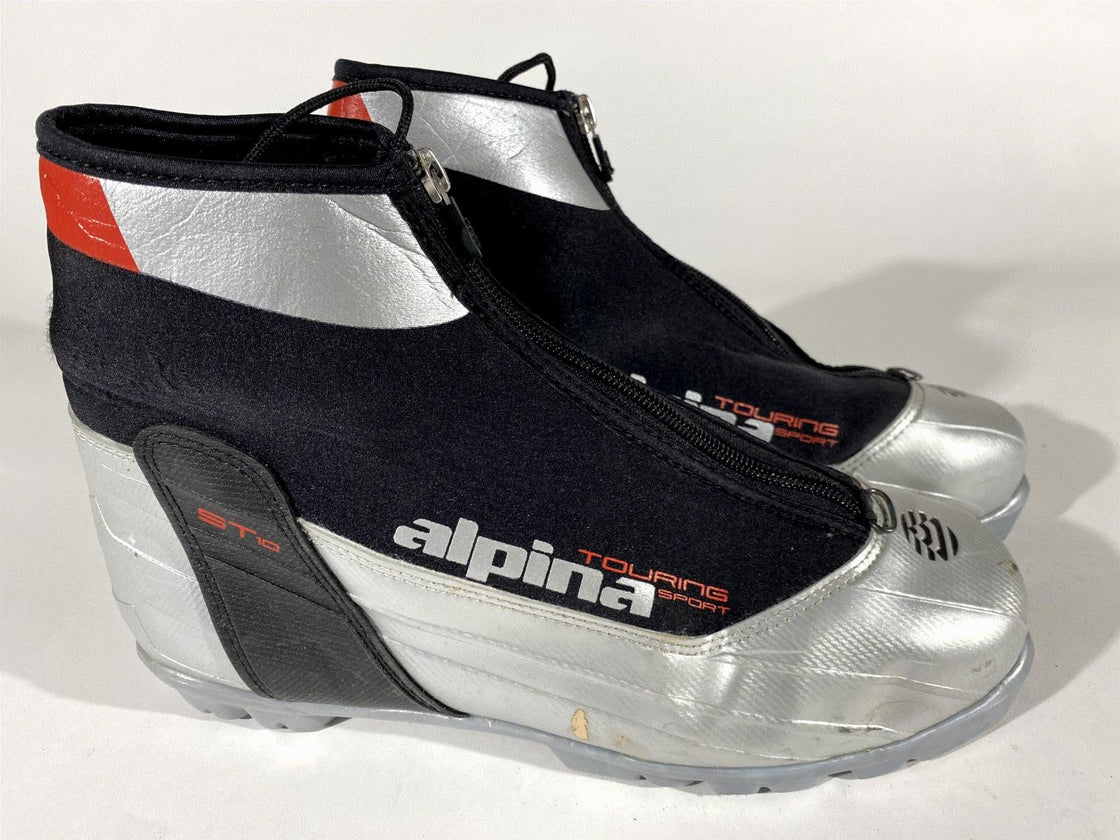Alpina ST10 Cross Country Ski Boots Classic Size EU43 US9.5 NNN Rottefella 3111