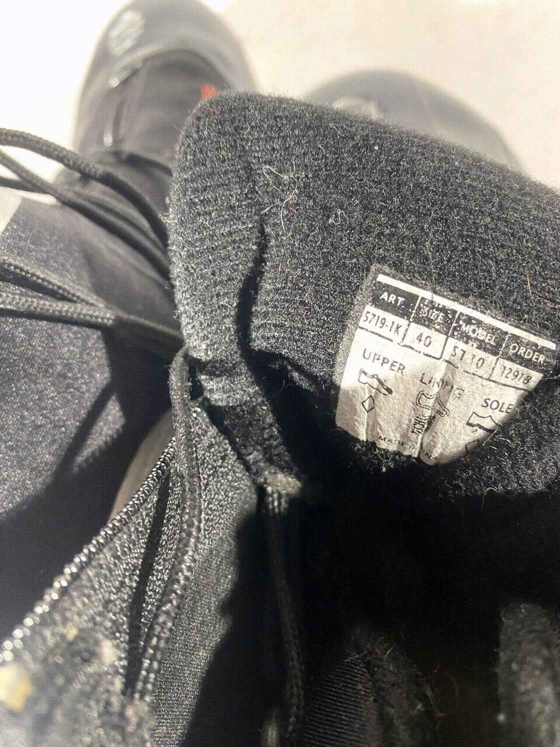 Alpina ST10 Nordic Cross Country Ski Boots Size EU40 US7.5 for NNN 2919