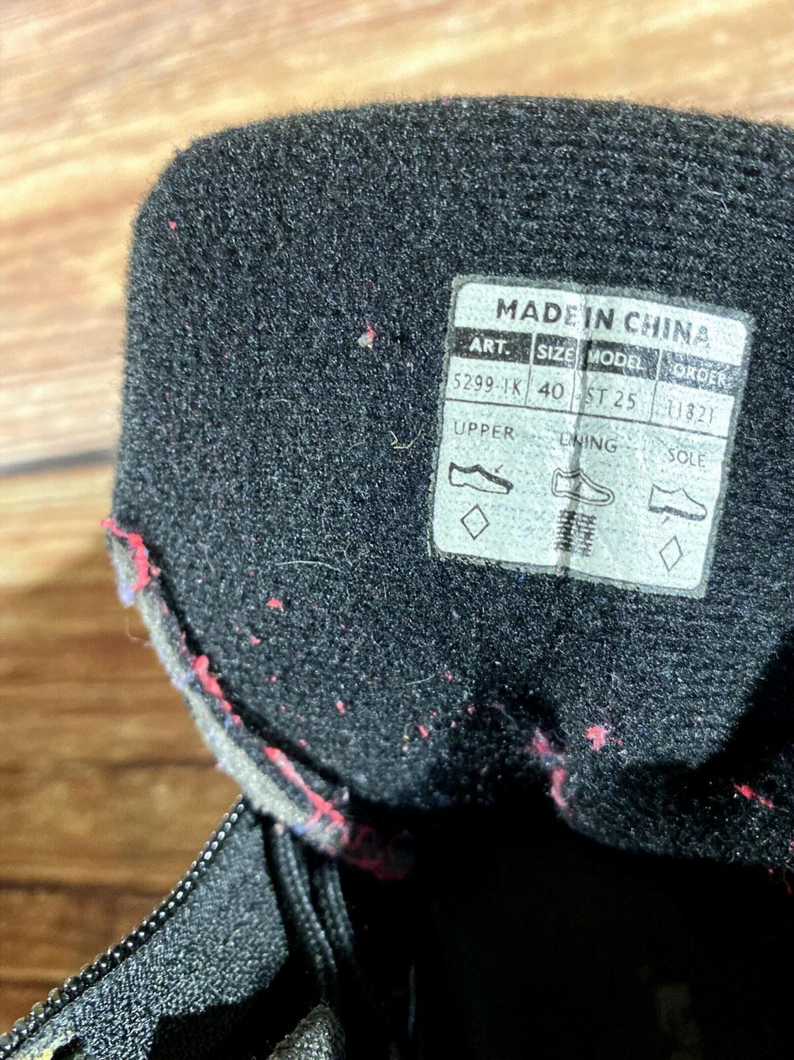 Alpina ST25 Nordic Cross Country Ski Boots Size EU40 US7.5 for NNN 3051