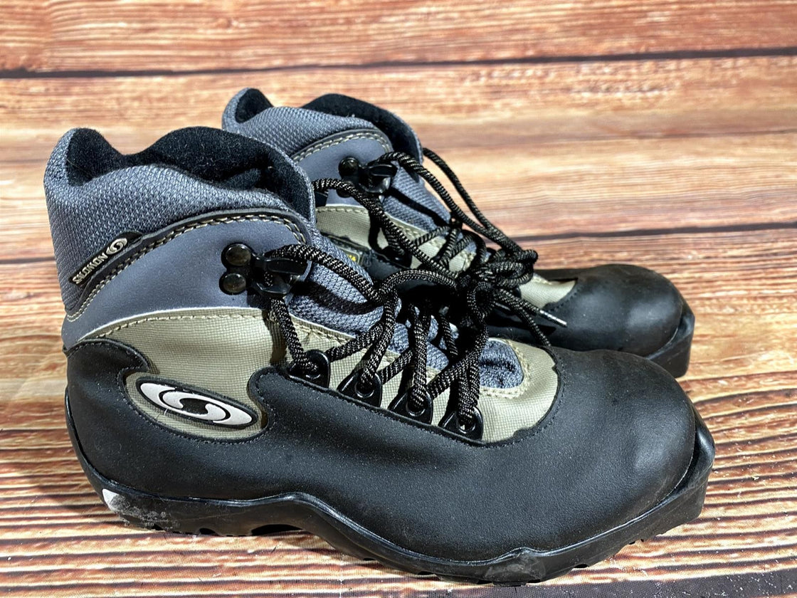 Salomon Nordic Classic Cross Country Ski Boots Size EU36 US5 SNS Profil 2268