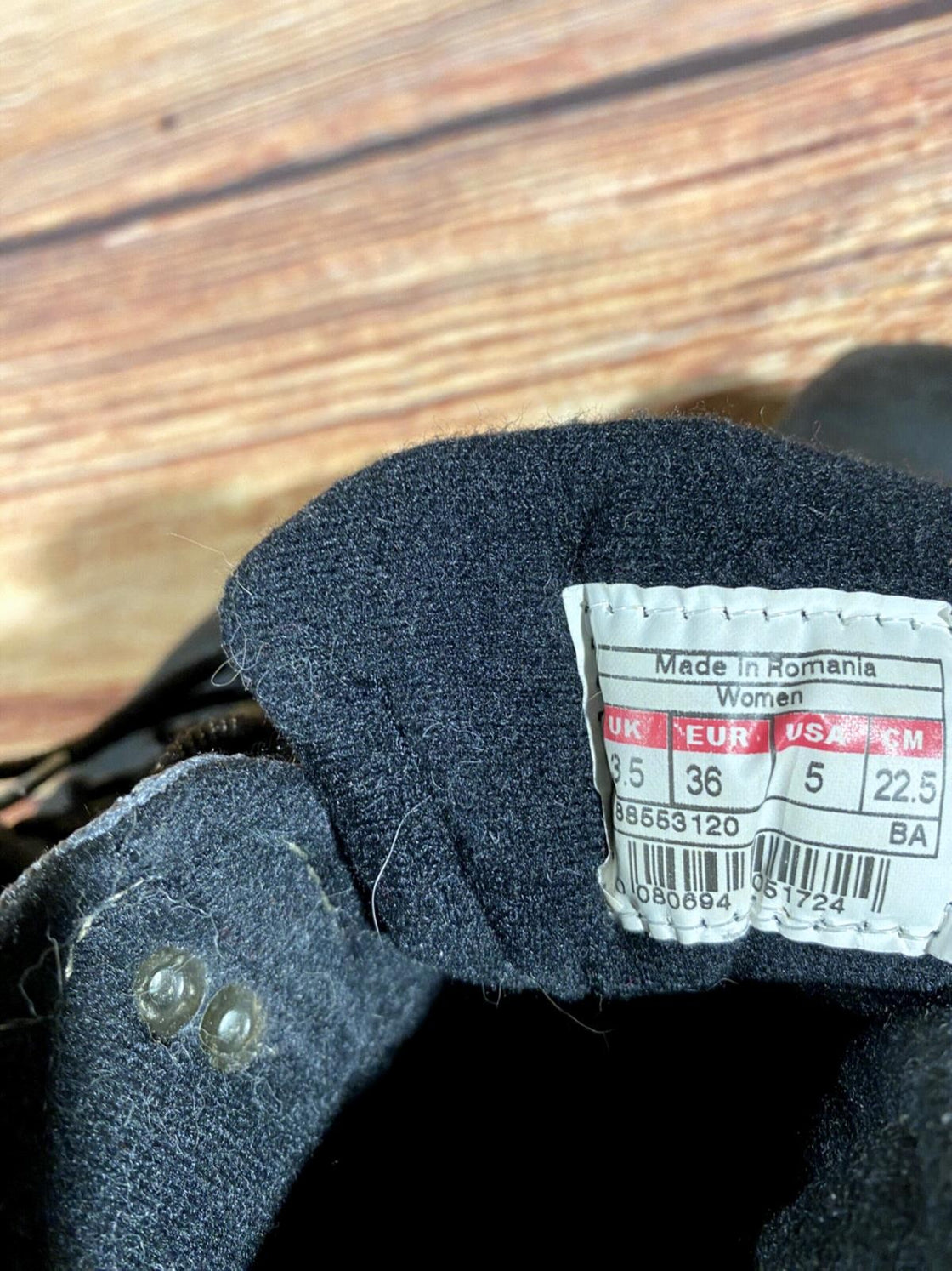 Salomon Nordic Classic Cross Country Ski Boots Size EU36 US5 SNS Profil 2268