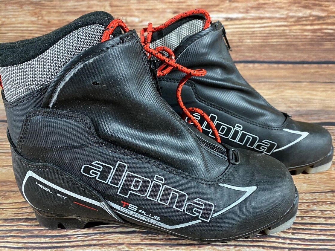 Alpina T5Plus Nordic Cross Country Ski Boots Size EU36 US4.5 for NNN 2954